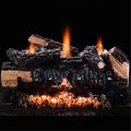 Perfectpillows Hargrove Manufacturing 24 Inch Cumberland Char Vent-free Log Set Natural Gas PE2214466